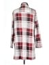 Maurices 100% Polyester Plaid Red Coat Size L - photo 2