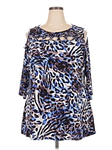Belldini 3/4 Sleeve Blouse (view 1)