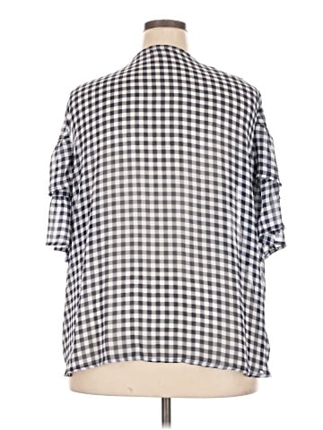 Lily White Short Sleeve Blouse (view 2)