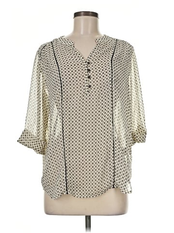 Collective Concepts 3/4 Sleeve Blouse (view 1)