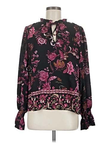 INC International Concepts Long Sleeve Blouse (view 1)