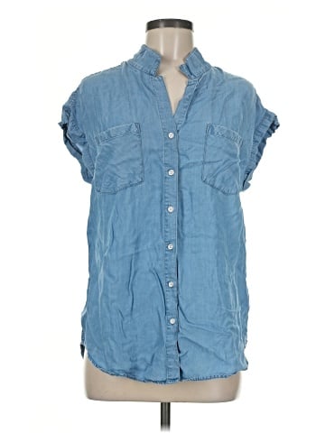 Jachs Girlfriend Sleeveless Button-Down Shirt (view 1)