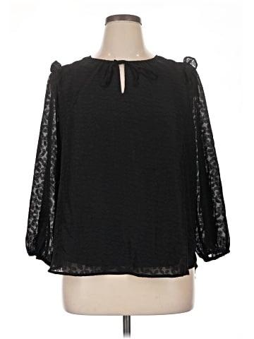 Simply Vera Vera Wang 3/4 Sleeve Blouse (view 1)
