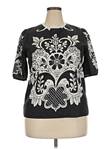 Unbranded Short Sleeve Blouse (view 1)