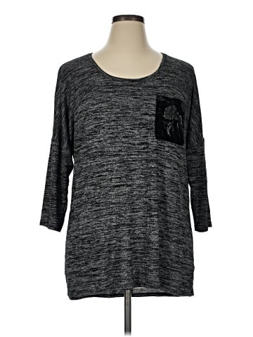 Apt. 9 3/4 Sleeve Top (view 1)