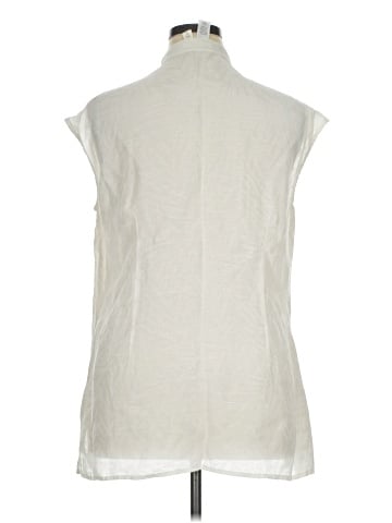 Coldwater Creek Sleeveless Button-Down Shirt (view 2)