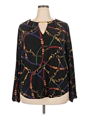 Lauren by Ralph Lauren Long Sleeve Blouse (view 1)