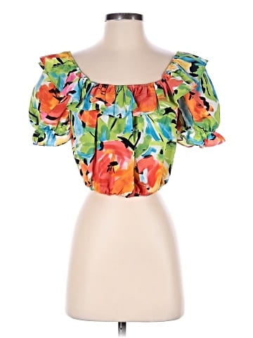 Show Me Your Mumu Short Sleeve Blouse (view 1)