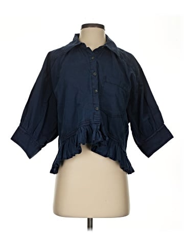 We the Free 3/4 Sleeve Button-Down Shirt (view 1)