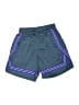 Nike 100% Polyester Color Block Blue Athletic Shorts Size XS (kids) - photo 1