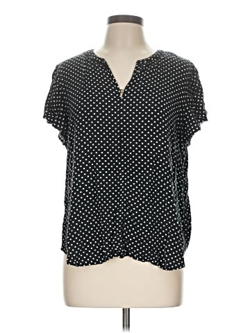 Liz Claiborne Short Sleeve Henley (view 1)