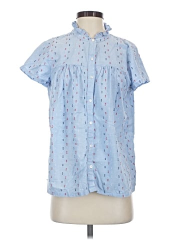 Crown & Ivy Short Sleeve Blouse (view 1)