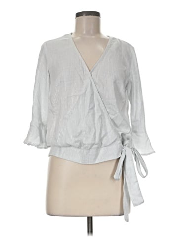 LC Lauren Conrad 3/4 Sleeve Blouse (view 1)