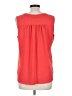 Notations 100% Polyester Red Sleeveless Blouse Size L - photo 2