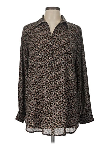 Pleione Long Sleeve Blouse (view 1)