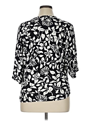 INC International Concepts 3/4 Sleeve Blouse (view 2)