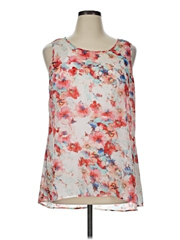 Rose + Olive Tank Top (view 1)