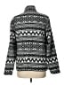 Talbots 100% Polyester Print Black Jacket Size L - photo 2