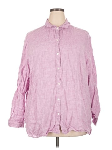 J.Jill 3/4 Sleeve Button-Down Shirt (view 1)