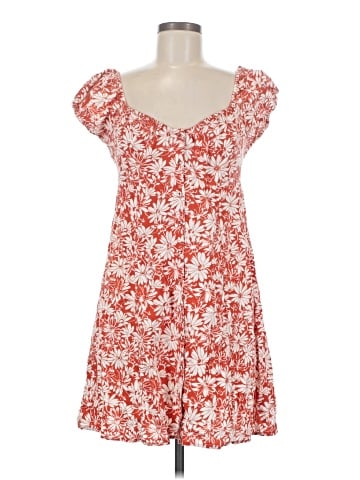 Madewell Margie Mini Dress in Abstract Flora (view 1)