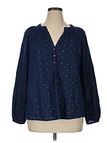 Crown & Ivy 3/4 Sleeve Blouse (view 1)