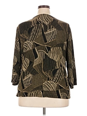 JM Collection 3/4 Sleeve Blouse (view 2)