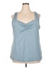 Torrid Blue Tank Top Size 3X Plus (3) - photo 1