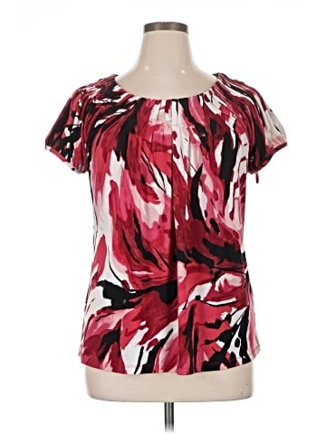 Style&Co Short Sleeve Blouse (view 1)