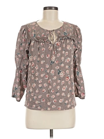 Lucky Brand 3/4 Sleeve Blouse (view 1)