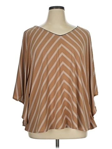 Susan Graver 3/4 Sleeve Top (view 1)