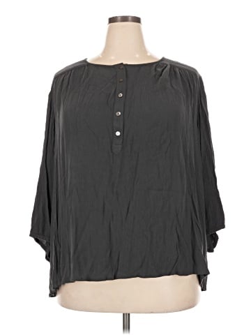 Purejill 3/4 Sleeve Blouse (view 1)