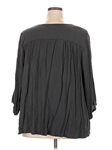 Purejill 3/4 Sleeve Blouse (view 2)