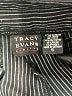 Tracy Evans Stripes Black Shorts Size 5 - photo 3