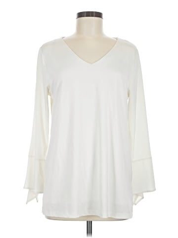 Travelers by Chico's 3/4 Sleeve T-Shirt (view 1)