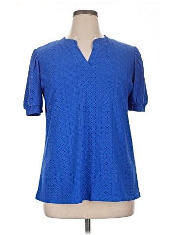 Unbranded Short Sleeve Blouse (view 1)