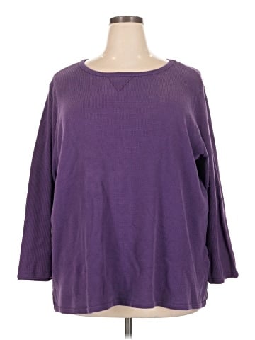 Woman Within Pullover Sweater (view 1)