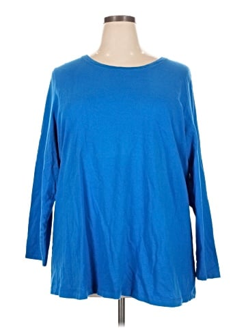 Woman Within 3/4 Sleeve T-Shirt (view 1)