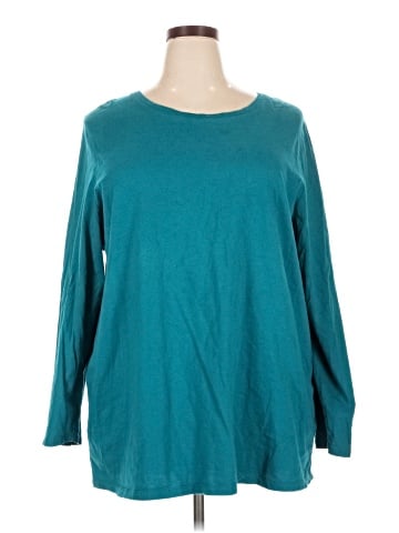 Woman Within 3/4 Sleeve T-Shirt (view 1)