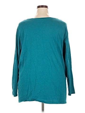 Woman Within 3/4 Sleeve T-Shirt (view 2)