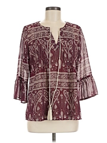Skies Are Blue 3/4 Sleeve Blouse (view 1)