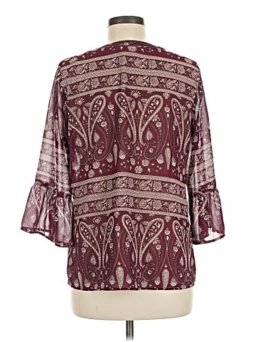 Skies Are Blue 3/4 Sleeve Blouse (view 2)