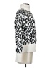 Ann Taylor LOFT Animal Print Silver Pullover Sweater Size XS - photo 4