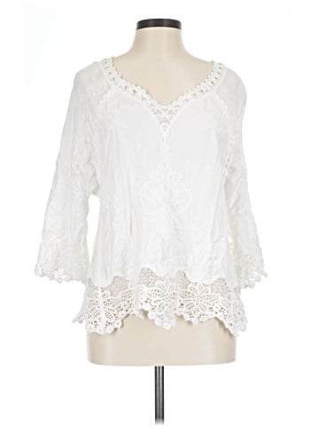 Democracy 3/4 Sleeve Blouse (view 1)