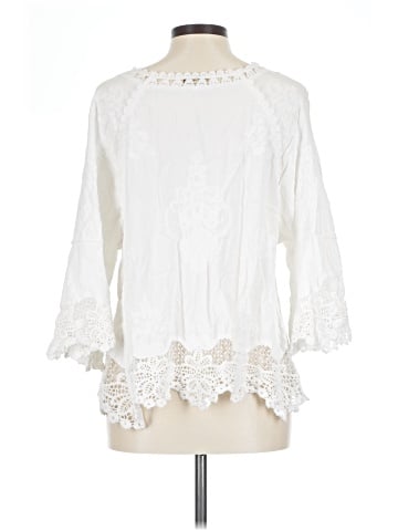 Democracy 3/4 Sleeve Blouse (view 2)