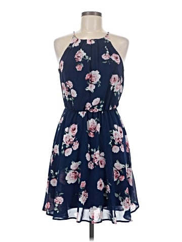 Blue Rain Casual Dress (view 1)