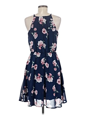 Blue Rain Casual Dress (view 2)