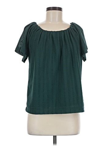 Ann Taylor LOFT Short Sleeve Blouse (view 1)