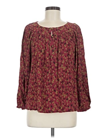 Garnet Hill 3/4 Sleeve Blouse (view 1)