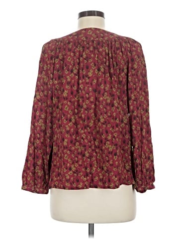 Garnet Hill 3/4 Sleeve Blouse (view 2)