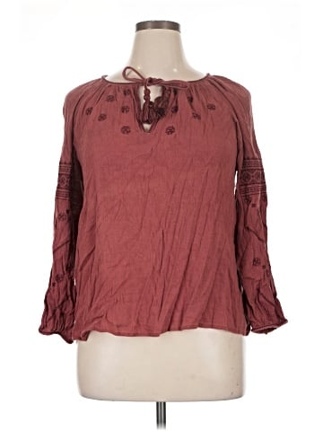 Lucky Brand 3/4 Sleeve Blouse (view 1)